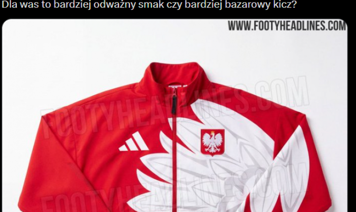 WOW! Tak mają wyglądać NOWE KURTKI ROZGRZEWKOWE reprezentacji Polski!